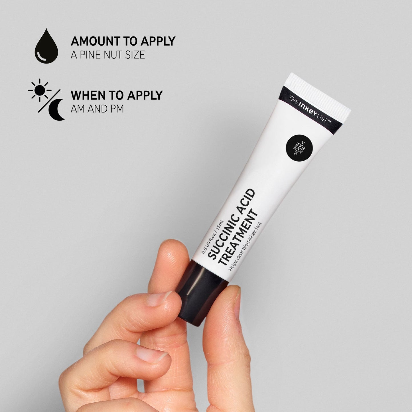 The Inkey List Succinic Acid Blemish Treatment 15ml