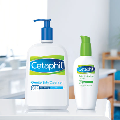 Cetaphil Gentle Skin Cleanser, Hydrating Face Wash & Body Wash, Ideal for Sensitive, Dry Skin, Fragrance-Free, 8 fl oz