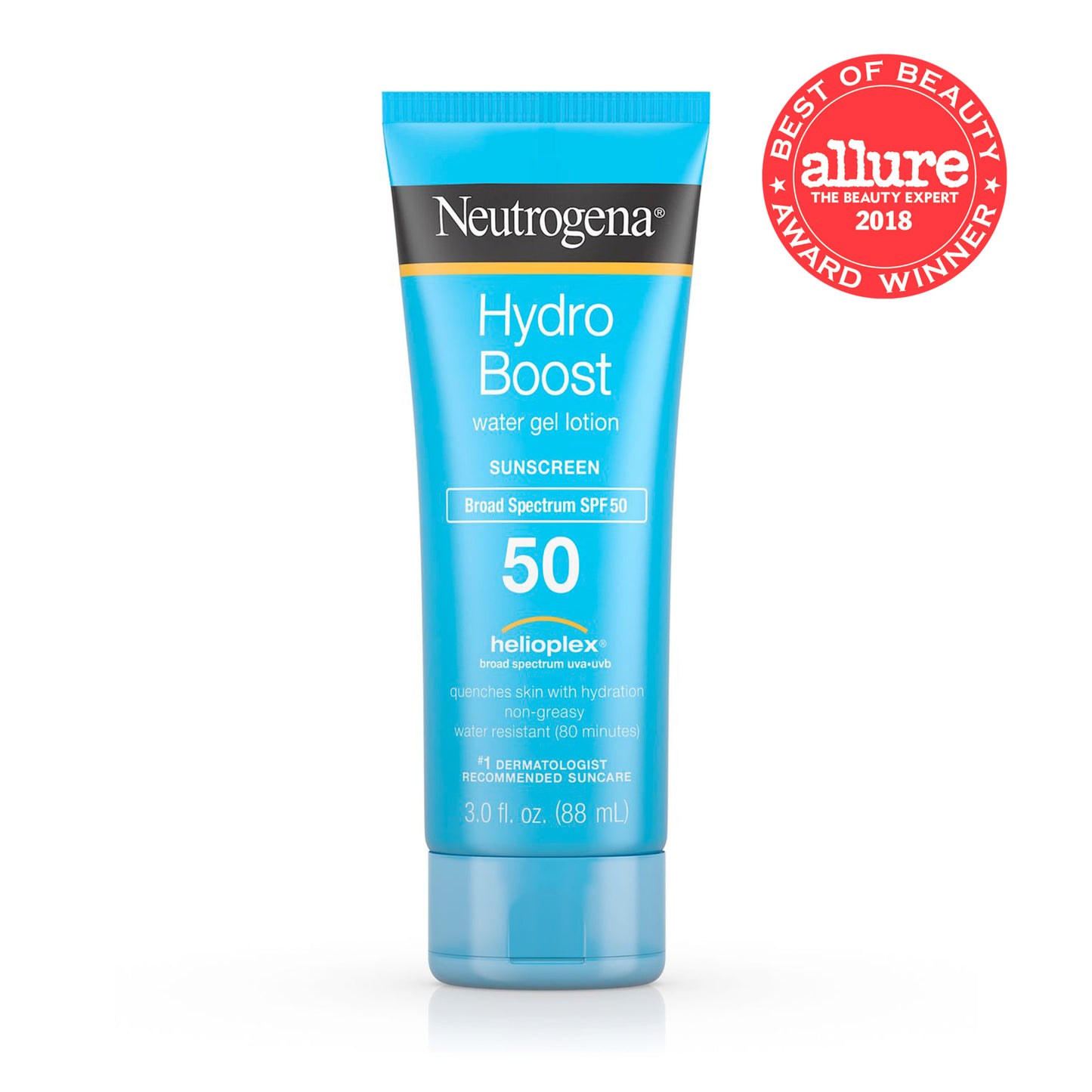 Neutrogena Hydro Boost Gel Moisturizing Sunscreen Lotion, SPF 50, 3 fl. oz