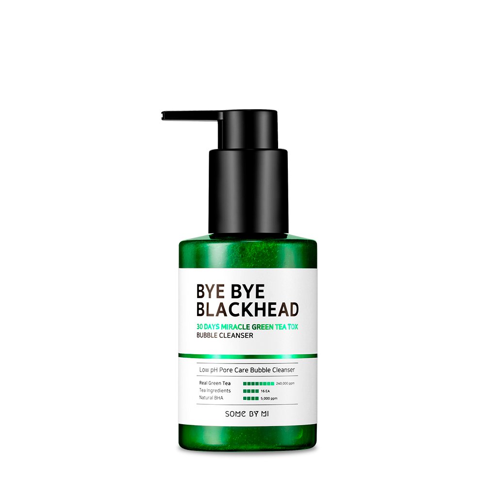 BYE BYE BLACKHEAD 30 DAYS MIRACLE GREEN TEA TOX BUBBLE CLEANSER