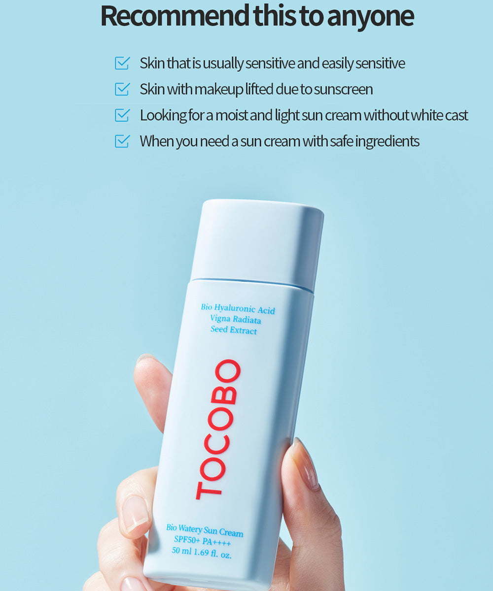 TOCOBO: BIO WATERY SUN CREAM SPF50+ PA++++ 50ML