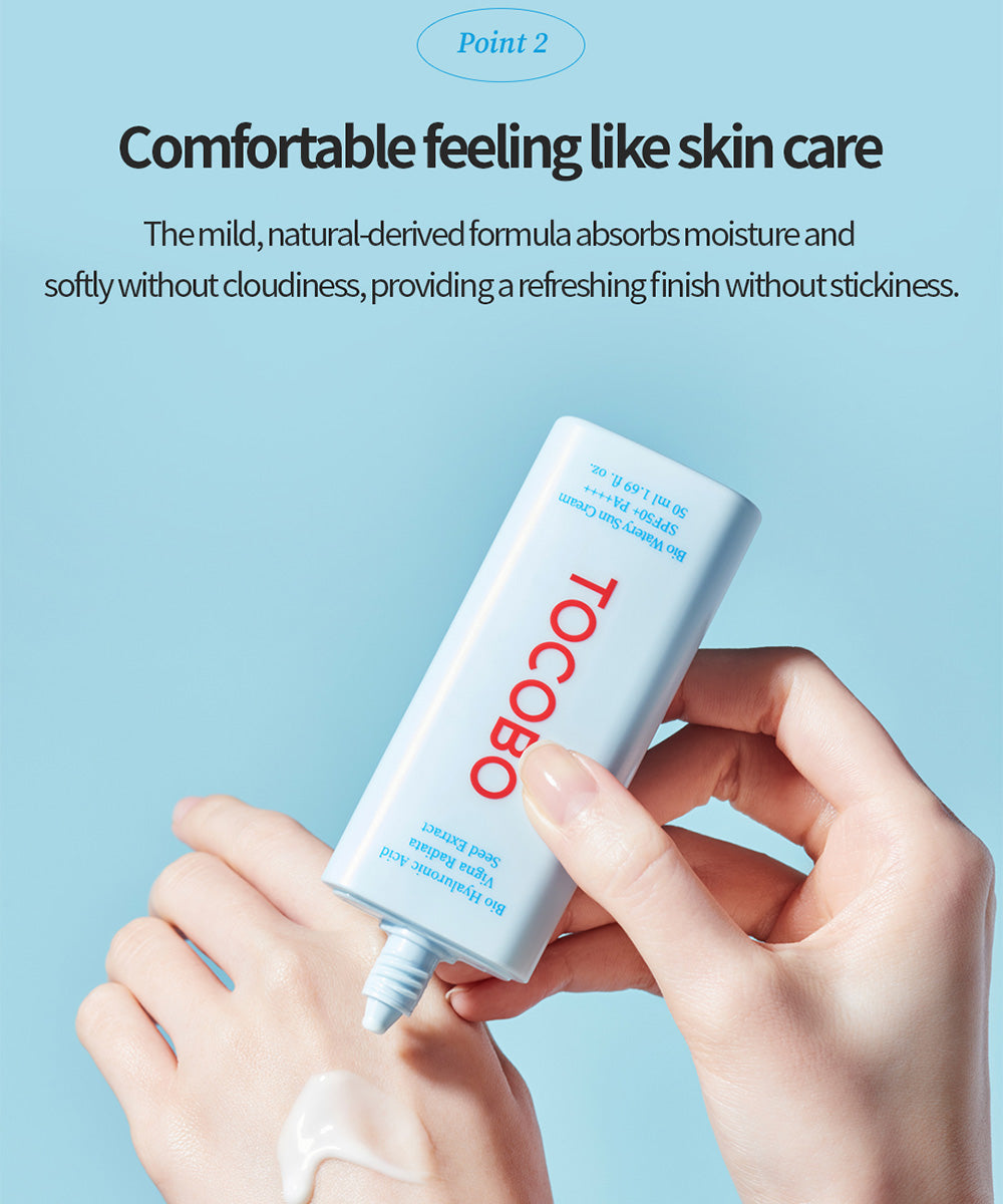 TOCOBO: BIO WATERY SUN CREAM SPF50+ PA++++ 50ML
