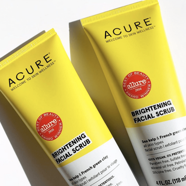 Brightening Facial Scrub, 4 fl oz (118 ml)