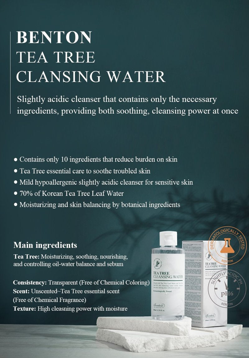 Tea Tree Cleansing Water 200ml