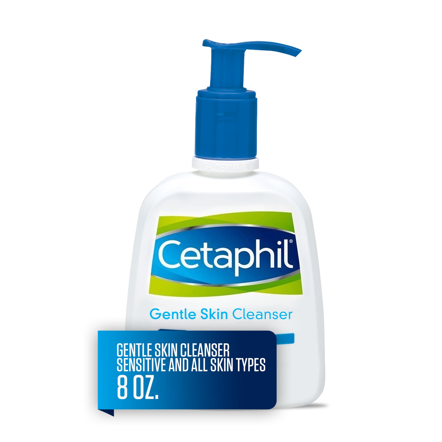 Cetaphil Gentle Skin Cleanser, Hydrating Face Wash & Body Wash, Ideal for Sensitive, Dry Skin, Fragrance-Free, 8 fl oz