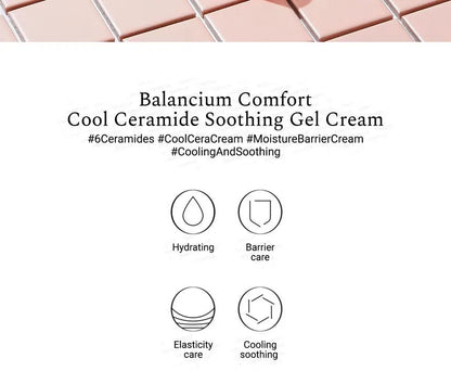 COSRX - Balancium Comfort Cool Ceramide Soothing Gel Cream - 85ml