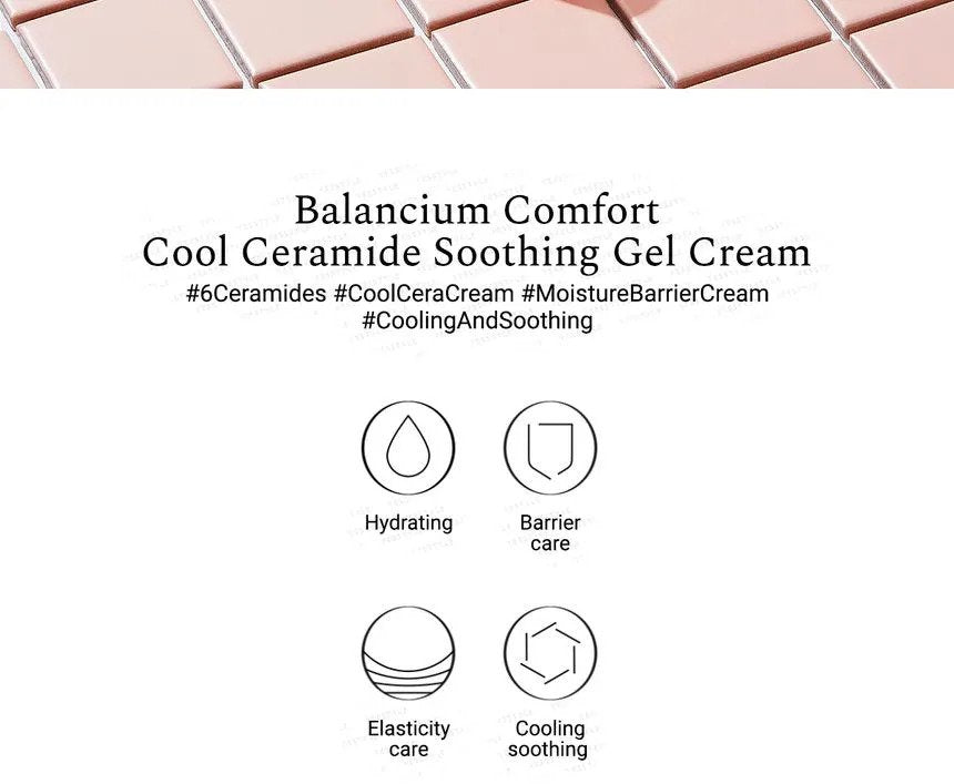COSRX - Balancium Comfort Cool Ceramide Soothing Gel Cream - 85ml