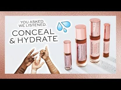 Revolution Conceal & Hydrate Foundation F1