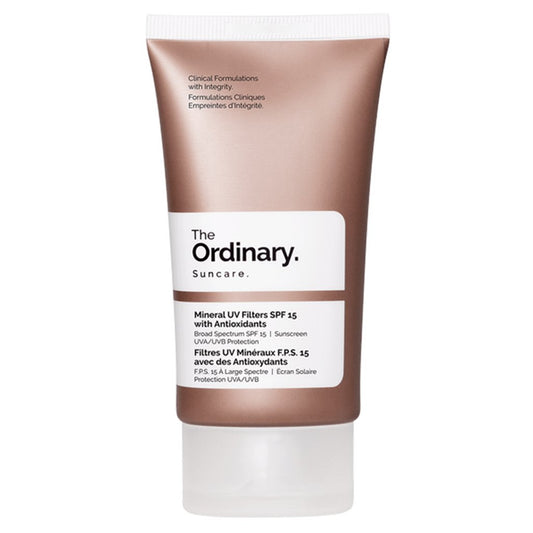 MINERAL UV FILTERS SPF 15 WITH ANTIOXIDANTS
