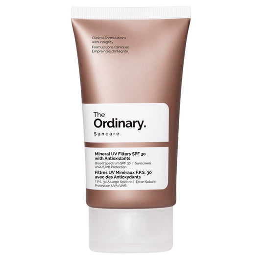 MINERAL UV FILTERS SPF 30 WITH ANTIOXIDANTS