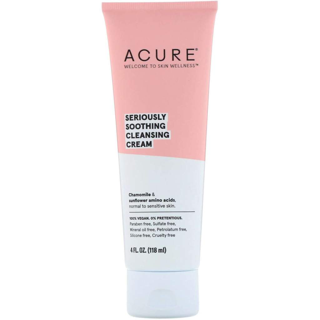 ACURE® Seriously Soothing Cleansing Cream, 4 fl oz (118 ml)