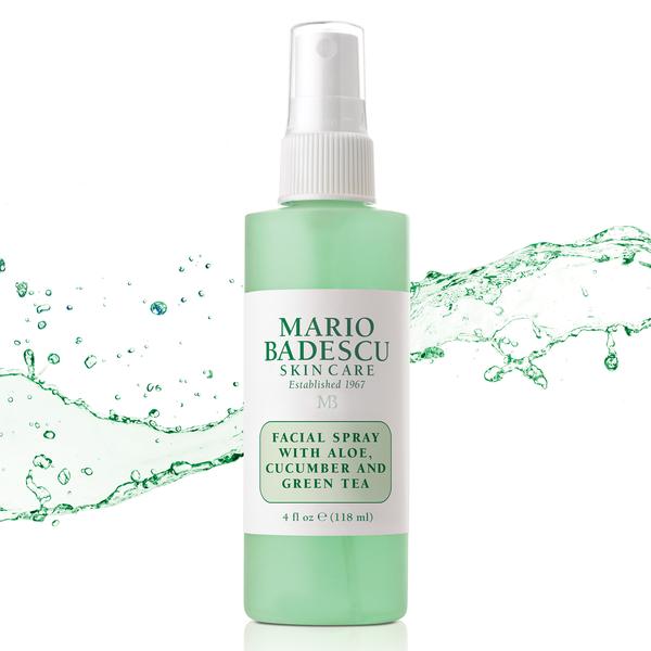 Facial Spray with Aloe, Cucumber and Green Tea,